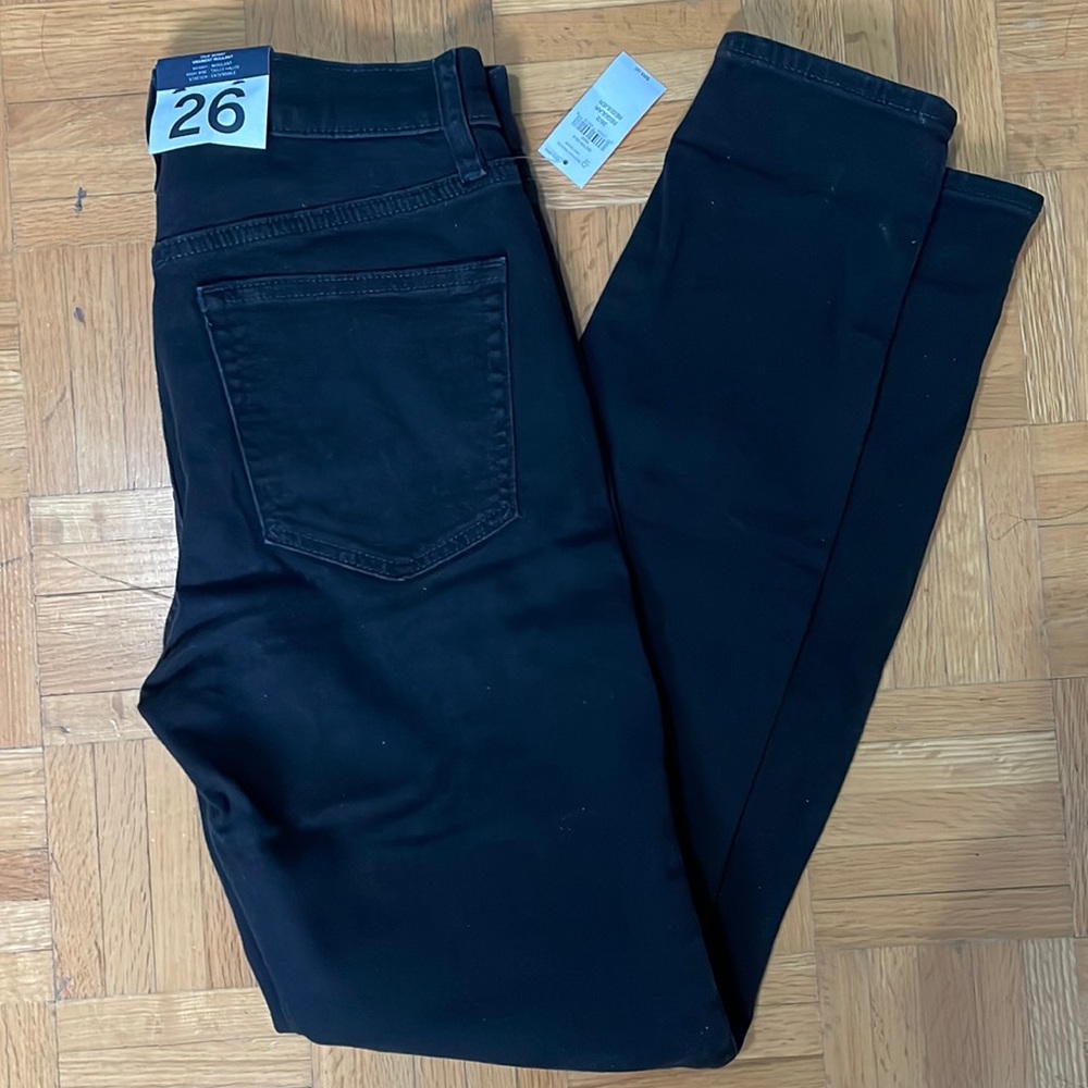 BNWT GAP Black High Rise Skinny Jeans